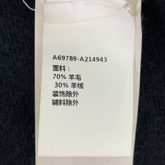 Versace Black Wool Long-Sleeve Sweater With Motorcycle Embellishment Round Neck - Picture 3 of 8